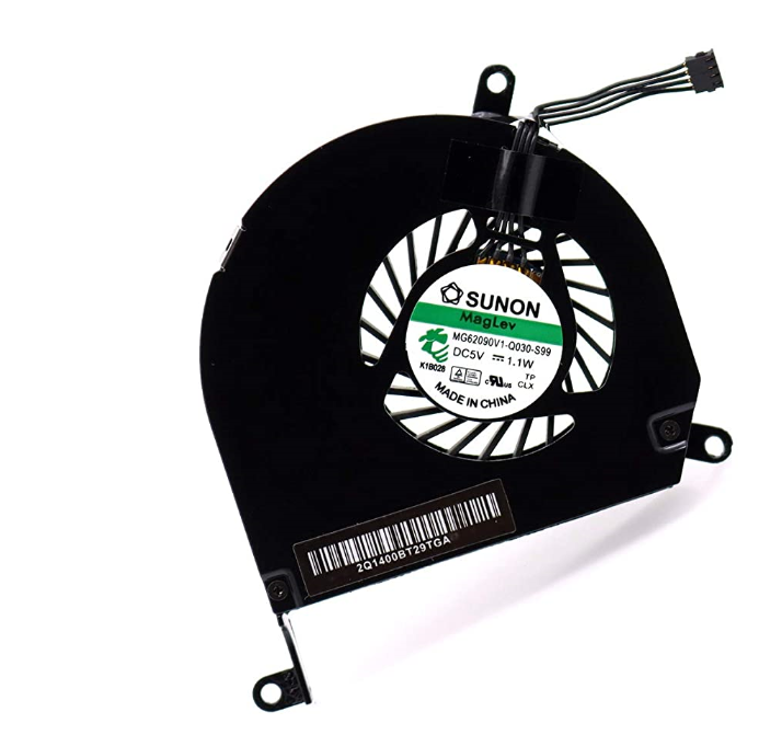 MacBook Ventilátor 15" levý 2008/Mid2012 - repas