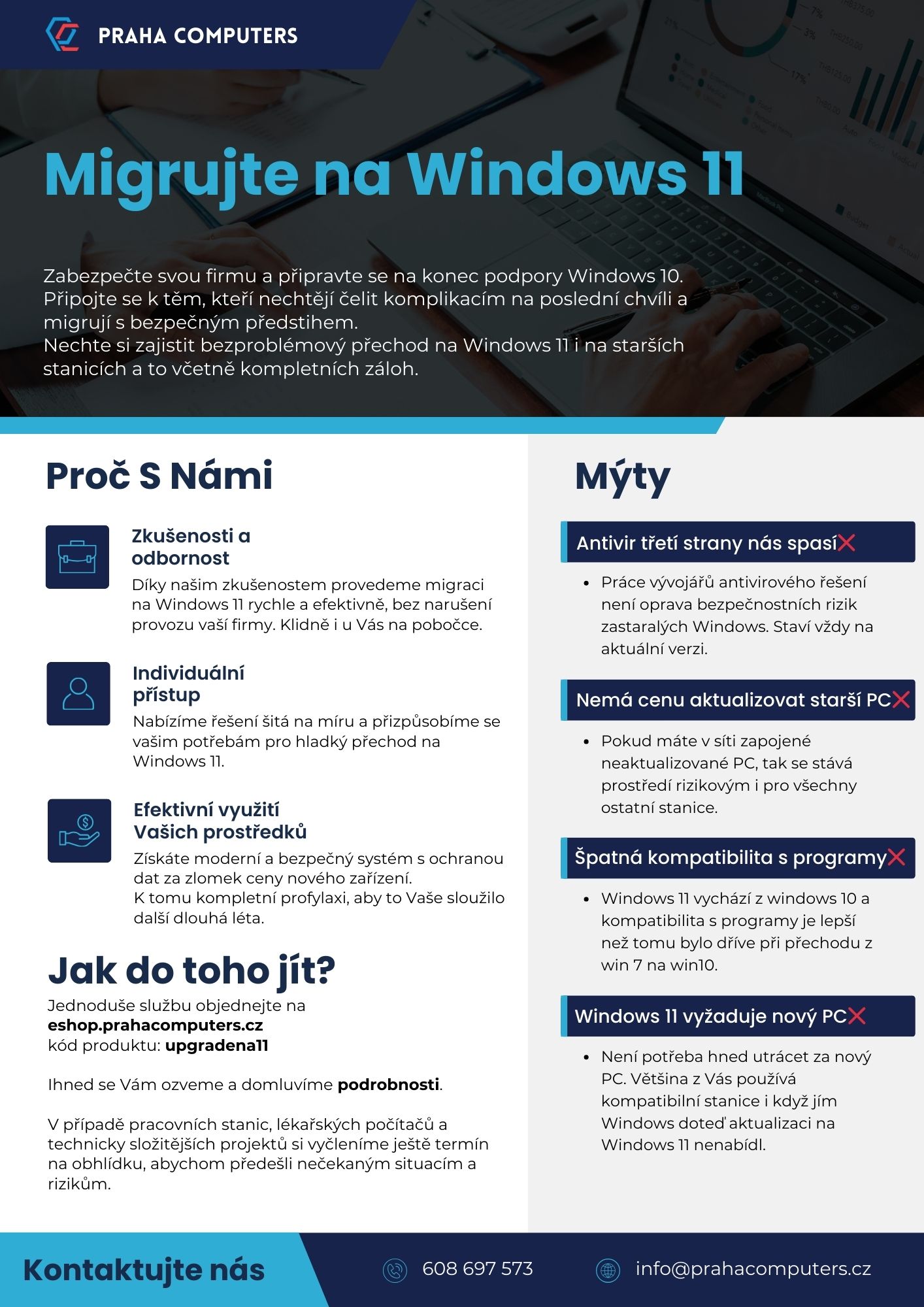 bezpečný upgrade na Windows 11